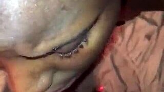 Interracial ejaculation on unfaithful deviant with African roots