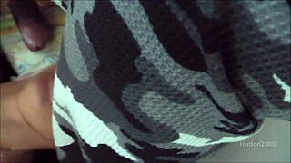 Interracial group sex with a horny blonde slut