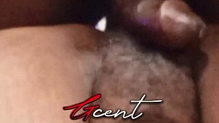 Passionate afro beauty gets her juicy pussy fucked on camera