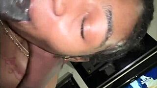 My gay friend came over and had his girlfriend watch while he gave me a blowjob.