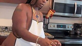Banana pudding and ebony beauty go hand in hand