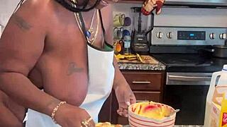 Banana pudding and ebony beauty go hand in hand