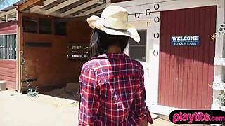 Brianna Ashley is an exotic black beauty who loves the rural life