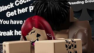 Roblox game features big tits and black pussy lover