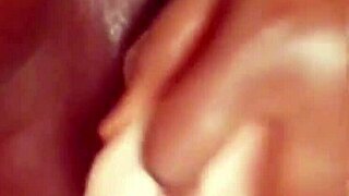 Solo masturbation of an African beauty becomes a viral hit