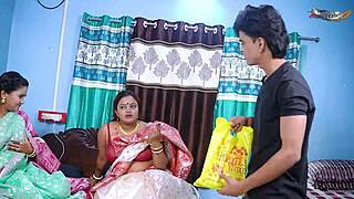 Indian housewives get a hardcore surprise from delivery guy