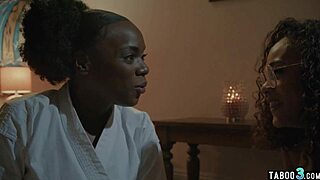 hey, wanna watch black panthers ana foxxx and scarlit scandal dive into each other's pussies with wild fingering?