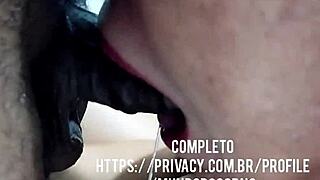 Married Brazilian BBW gets it hard with a black stud