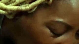 Deep throat obsession in homemade video