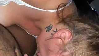 An Asian beauty enjoys a black cock