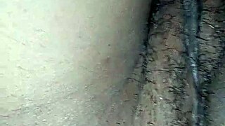 Amateur Black Couple's Homemade Close-Up with Monster Cock Action