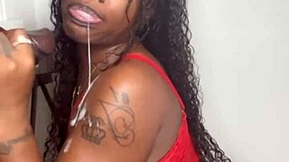 Keisha Minaj serves massive black cock with attitude