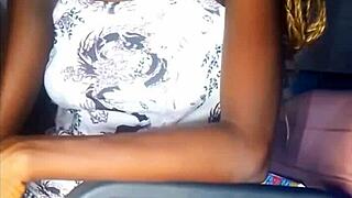 A young African guy hard fucked his pretty young girl