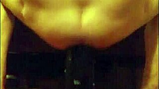 Big black dick and huge dildo anal action