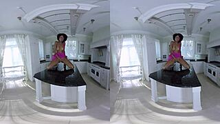 vrpornjack com - chocolate candy girl spreads wide for you in virtual reality