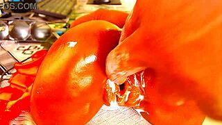 Black beauty gets her tight holes filled on Christmas by stepson